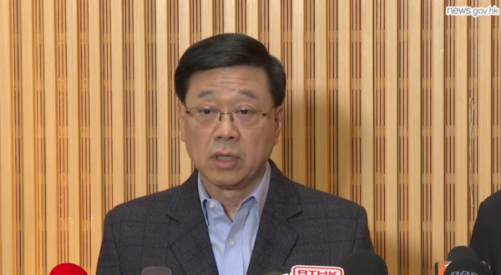 李家超：全面跟进大埔火灾应对工作