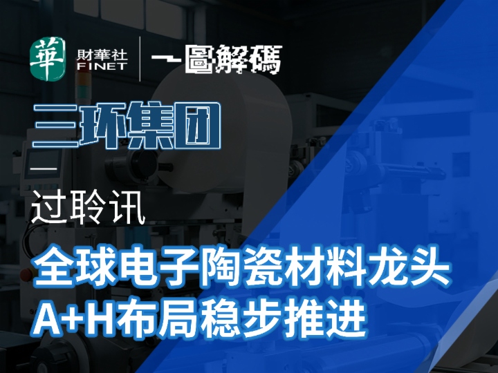 一图解码：三环集团过聆讯 全球电子陶瓷材料龙头 A+H布局稳步推进