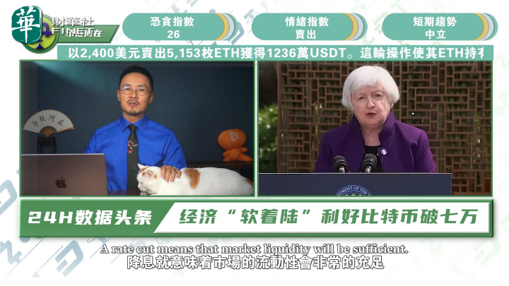 破7萬警報；比特幣走勢神似2019；CFTC 敗訴；特朗普聯手馬斯克“帶貨”狗狗幣？Token 2049 倒計時 20240909